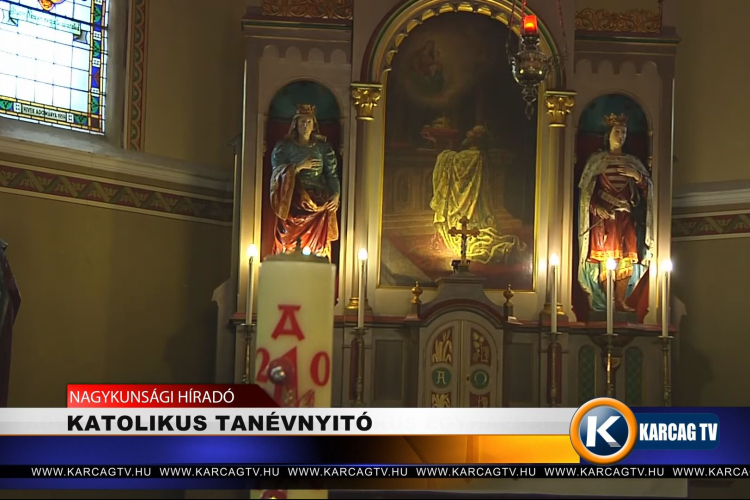 KATOLIKUS TANÉVNYITÓ