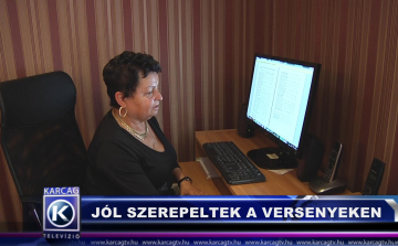 Jól szerepeltek a versenyeken