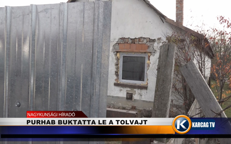 PURHAB BUKTATTA LE A TOLVAJT