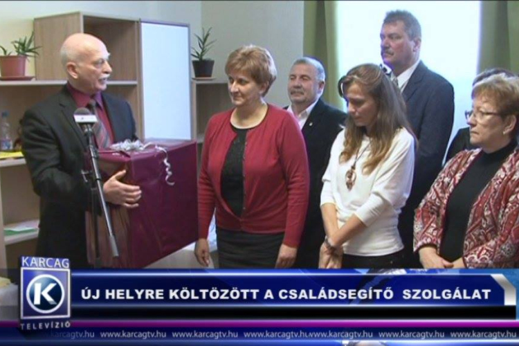 ÚJ HELYRE KÖLTÖZÖTT A CSALÁDSEGÍTŐ ÉS GYERMEKJÓLÉTI SZOLGÁLAT