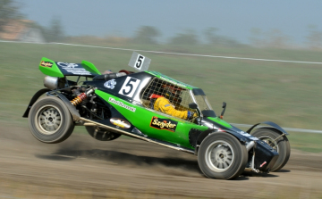 Vörös Tibor és a Monori autocross