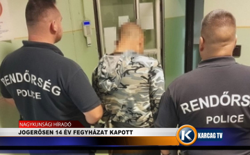 JOGERŐSEN 14 ÉV FEGYHÁZAT KAPOTT