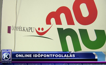 Online időpontfoglalás