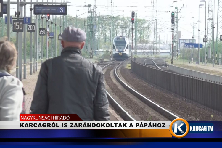 KARCAGRÓL IS ZARÁNDOKOLTAK A PÁPÁHOZ