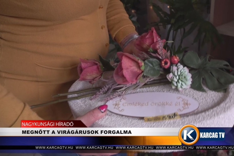 MEGNŐTT A VIRÁGÁRUSOK FORGALMA