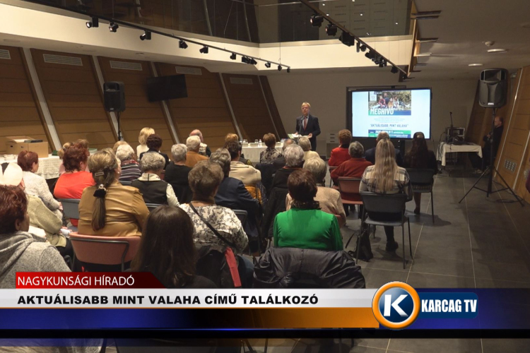 AKTUÁLISABB MINT VALAHA CÍMŰ TALÁLKOZÓ