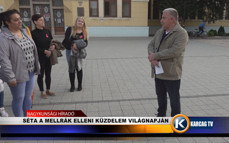 SÉTA A MELLRÁK ELLENI KÜZDELEM VILÁGNAPJÁN