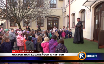 MÁRTON NAPI LUDASSÁGOK A REFIBEN