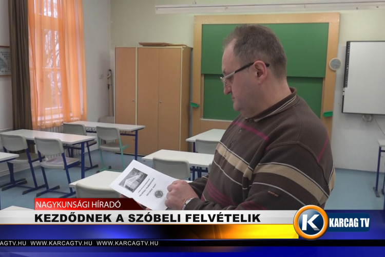 Kezdődnek a szóbeli felvételik