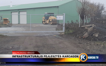 INFRASTRUKTURÁLIS FEJLESZTÉS KARCAGON