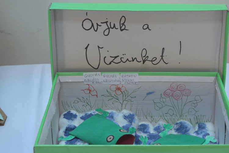 KINCSÜNK A VÍZ RAJZPÁLYÁZAT EREDMÉNYHIRDETÉSE