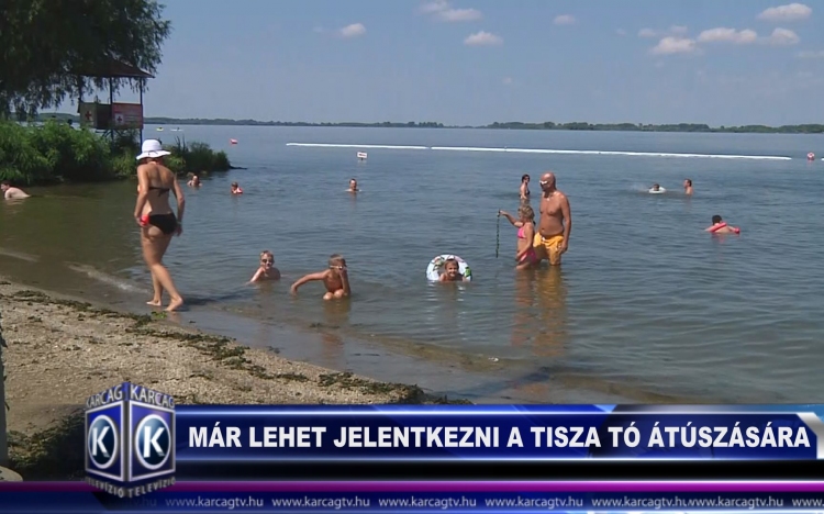 Már lehet jelentkezni a Tisza-tó átúszásra