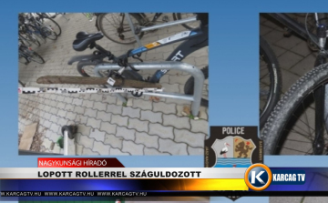 LOPOTT ROLLERREL SZÁGULDOZOTT