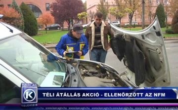 TÉLI ÁTÁLLÁS AKCIÓ - ELLENŐRZÖTT AZ NFM