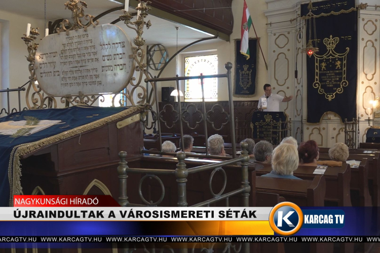 ÚJRAINDULTAK A VÁROSISMERETI SÉTÁK 