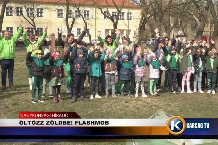 ÖLTÖZZ ZÖLDBE! FLASHMOB