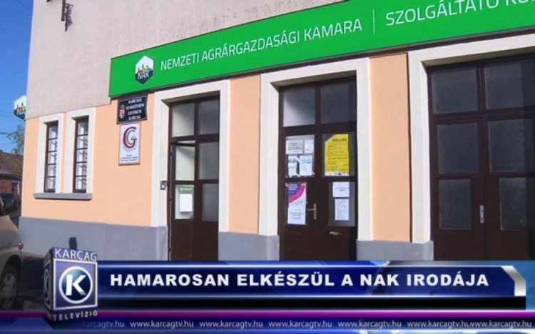 HAMAROSAN ELKÉSZÜL A NAK IRODÁJA