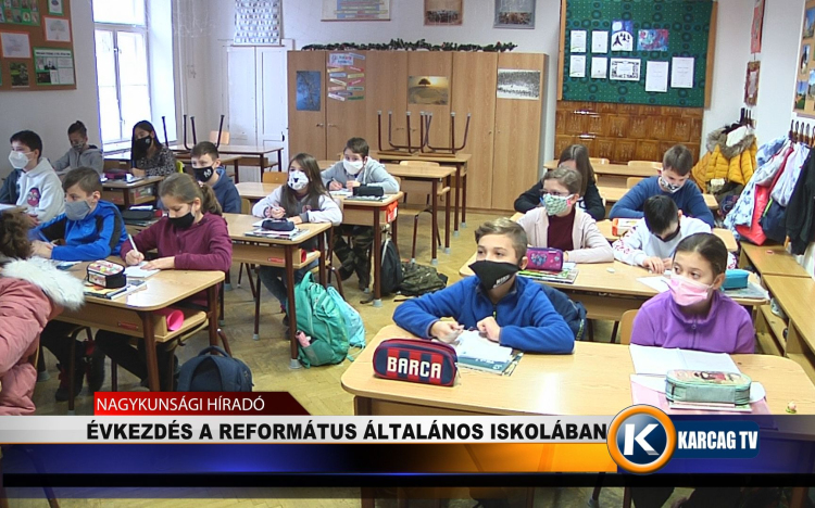 Évkezdés a református általános iskolában