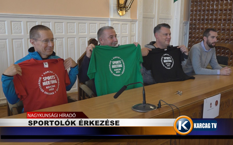 SPORTOLÓK ÉRKEZÉSE 