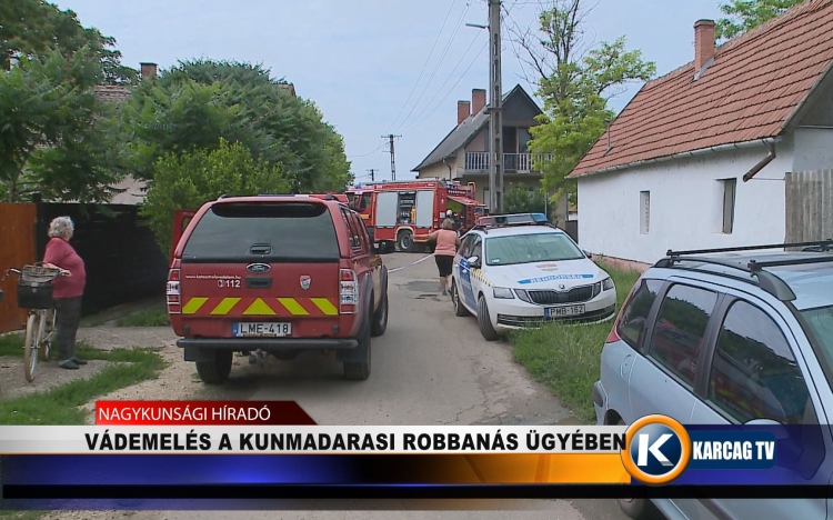 VÁDEMELÉS A KUNMADARASI ROBBANÁS ÜGYÉBEN